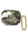 Guess Apple Case GUAPUCAMA AirPods Pro Hülle grün/khaki Camo Kollektion