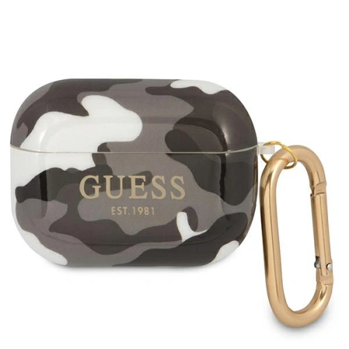 Kup Guess Apple Case GUAPUCAMG AirPods Pro Hülle schwarz/schwarz Camo Collection - GUE1118BLK - {ean13} - Sklep Home Screen