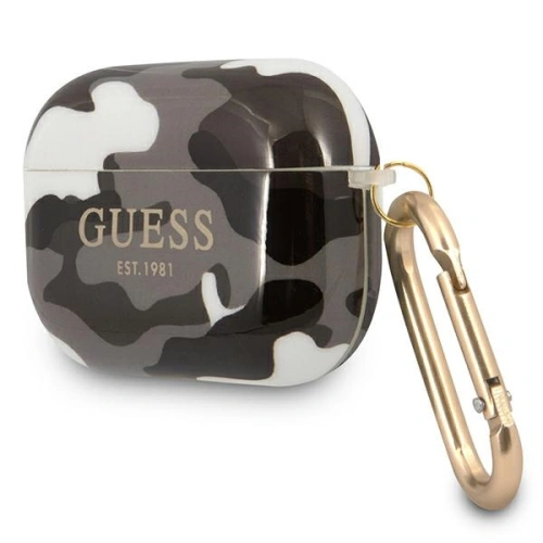 Kup Guess Apple Case GUAPUCAMG AirPods Pro Hülle schwarz/schwarz Camo Collection - GUE1118BLK - {ean13} - Sklep Home Screen