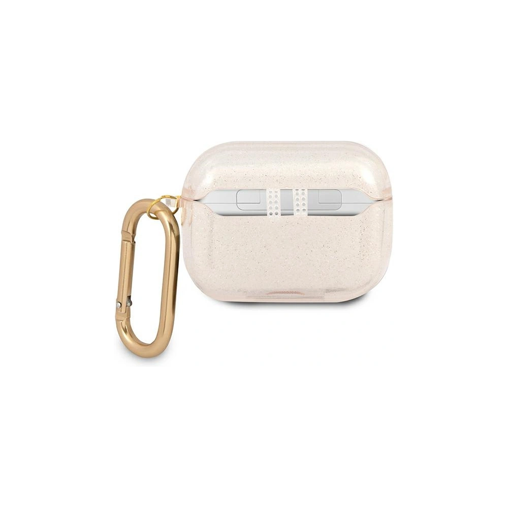 Etui Guess GUAPUCG4GD Apple AirPods Pro cover złoty/gold Glitter Collection