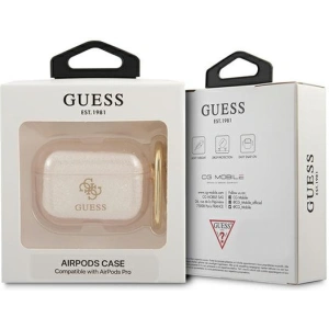 Kup Etui Guess GUAPUCG4GD pentru Apple AirPods Pro aurie/aur Glitter Collection - GUE1119GLD - {ean13} - Sklep Home Screen