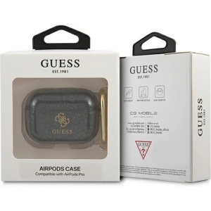 Buy Guess GUAPUCG4GK Apple AirPods Pro cover black Glitter Collection - GUE1120BLK - {ean13} - Home Screen Store Europe