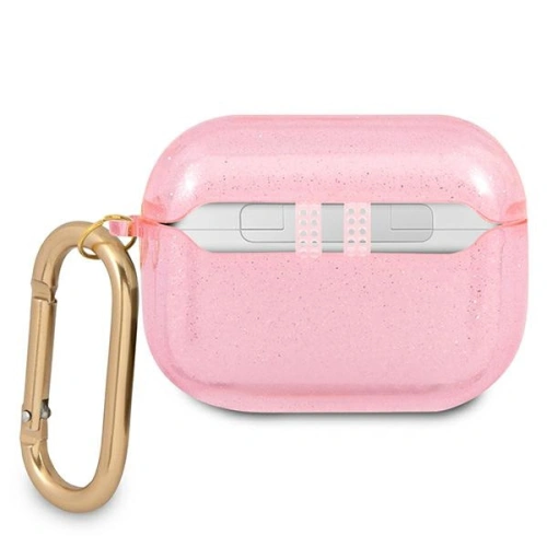 Kup Etui Guess GUAPUCG4GP pentru Apple AirPods Pro roz/glitter roz Colecția Glitter - GUE1121PNK - {ean13} - Sklep Home Screen
