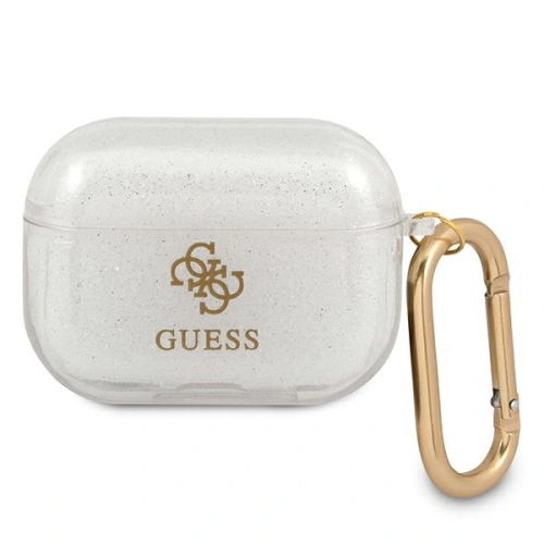 Kup Etui Guess GUAPUCG4GT pentru Apple AirPods Pro capac Colecția Glitter Transparent - GUE1122CL - {ean13} - Sklep Home Screen