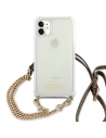 Kup Etui Guess GUHCN61KC4GSGO Apple iPhone 11 Transparent hardcase 4G Gold Chain - GUE1126CL - {ean13} - Sklep Home Screen