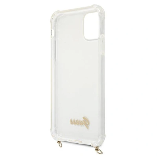 Kup Etui Guess GUHCN61KC4GSGO Apple iPhone 11 Transparent hardcase 4G Gold Chain - GUE1126CL - {ean13} - Sklep Home Screen