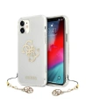 Etui Guess GUHCN61KS4GGO Apple iPhone 11 Transparent hardcase 4G Gold Charms Collection