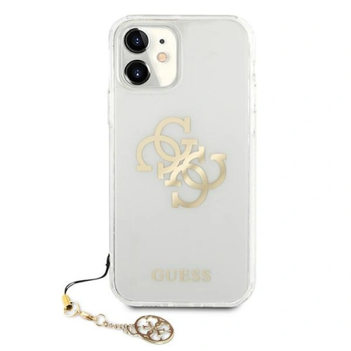 Kup Etui Guess GUHCN61KS4GGO Apple iPhone 11 Transparent hardcase 4G Gold Charms Collection - GUE1127CL - {ean13} - Sklep Home Screen