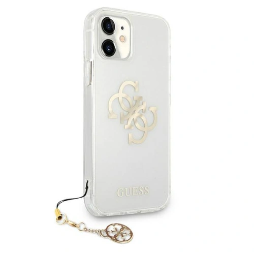 Kup Etui Guess GUHCN61KS4GGO Apple iPhone 11 Transparent hardcase 4G Gold Charms Collection - GUE1127CL - {ean13} - Sklep Home Screen