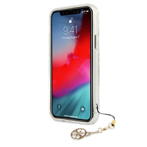 Kup Etui Guess GUHCN61KS4GGO Apple iPhone 11 Transparentní tvrdý kryt 4G Gold Charms Collection - GUE1127CL - {ean13} - Sklep Home Screen