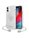 Etui Guess GUHCN61KS4GSI Apple iPhone 11 Transparent hardcase 4G Silver Charms Collection