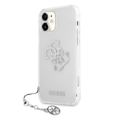Buy Guess GUHCN61KS4GSI Apple iPhone 11 Transparent hardcase 4G Silver Charms Collection - GUE1128CL - {ean13} - Home Screen Store Europe