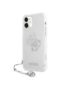 Buy Guess GUHCN61KS4GSI Apple iPhone 11 Transparent hardcase 4G Silver Charms Collection - GUE1128CL - {ean13} - Home Screen Store Europe