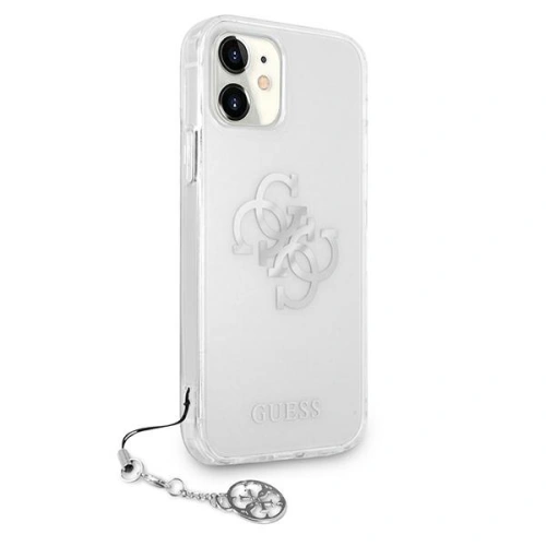 Buy Guess GUHCN61KS4GSI Apple iPhone 11 Transparent hardcase 4G Silver Charms Collection - GUE1128CL - {ean13} - Home Screen Store Europe