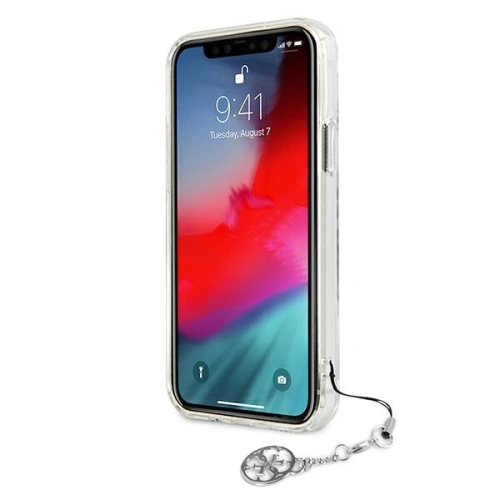 Buy Guess GUHCN61KS4GSI Apple iPhone 11 Transparent hardcase 4G Silver Charms Collection - GUE1128CL - {ean13} - Home Screen Store Europe