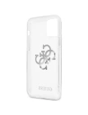 Kup Guess Apple Case GUHCN61KS4GSI iPhone 11 Transparentes Hartschalenetui 4G Silber Charms Kollektion - GUE1128CL - {ean13} - Sklep Home Screen