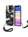 Etui Guess GUHCN61KSARBK Apple iPhone 11 fekete/hardcase Camo Collection