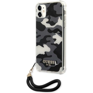 Kup Etui Guess GUHCN61KSARBK Apple iPhone 11 fekete/hardcase Camo Collection - GUE1129BLK - {ean13} - Sklep Home Screen