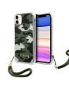 Etui Guess GUHCN61KSARKA Apple iPhone 11 verde/khaki hardcase Camo Collection