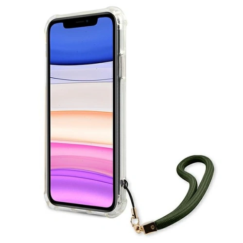 Kup Etui Guess GUHCN61KSARKA Apple iPhone 11 zielony/khaki hardcase Camo Collection - GUE1130GRN - {ean13} - Sklep Home Screen