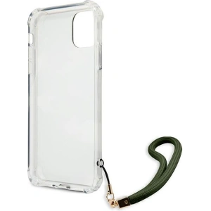 Etui Guess GUHCN61KSARKA Apple iPhone 11 zielony/khaki hardcase Camo Collection