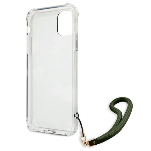 Kup Etui Guess GUHCN61KSARKA Apple iPhone 11 zöld/khaki kemény tok Camo Collection - GUE1130GRN - {ean13} - Sklep Home Screen