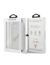Buy Guess GUHCN61KTRSVGO Apple iPhone 11 Transparent hardcase Vintage Script Gold - GUE1132CL - {ean13} - Home Screen Store Europe