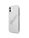 Buy Guess GUHCN61KTRSVSI Apple iPhone 11 Transparent hardcase Vintage Script Silver - GUE1133CL - {ean13} - Home Screen Store Europe