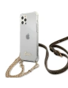 Kup Etui Guess GUHCP12LKC4GSGO Apple iPhone 12 Pro Max Transparent hardcase 4G Gold Chain - GUE1134CL - {ean13} - Sklep Home Screen