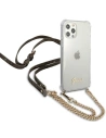 Kup Etui Guess GUHCP12LKC4GSGO Apple iPhone 12 Pro Max Transparent hardcase 4G Gold Chain - GUE1134CL - {ean13} - Sklep Home Screen