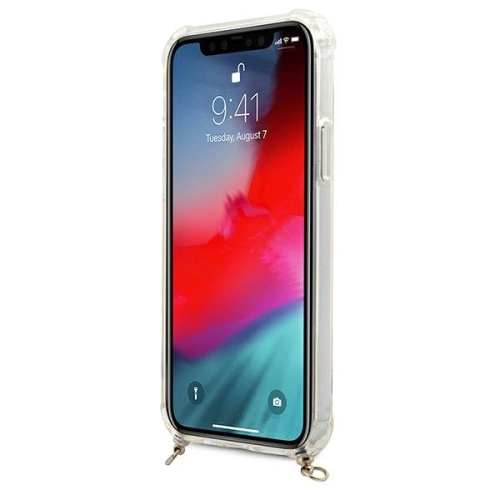 Kup Etui Guess GUHCP12LKC4GSGO Apple iPhone 12 Pro Max Transparent hardcase 4G Gold Chain - GUE1134CL - {ean13} - Sklep Home Screen