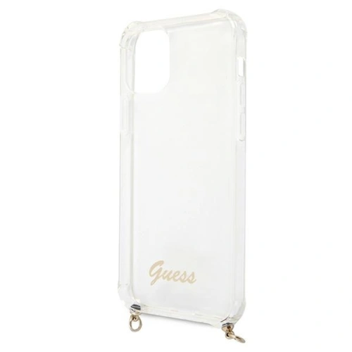 Kup Etui Guess GUHCP12LKC4GSGO Apple iPhone 12 Pro Max Transparent hardcase 4G Gold Chain - GUE1134CL - {ean13} - Sklep Home Screen