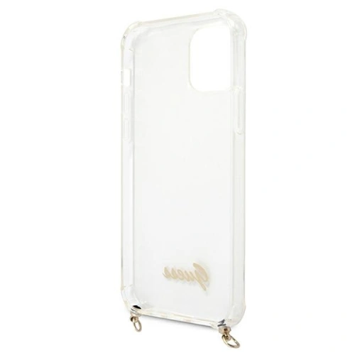 Kup Etui Guess GUHCP12LKC4GSGO Apple iPhone 12 Pro Max Transparent hardcase 4G Gold Chain - GUE1134CL - {ean13} - Sklep Home Screen