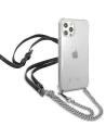 Buy Guess GUHCP12LKC4GSSI Apple iPhone 12 Pro Max Transparent hardcase 4G Silver Chain - GUE1135CL - {ean13} - Home Screen Store Europe