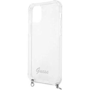 Buy Guess GUHCP12LKC4GSSI Apple iPhone 12 Pro Max Transparent hardcase 4G Silver Chain - GUE1135CL - {ean13} - Home Screen Store Europe