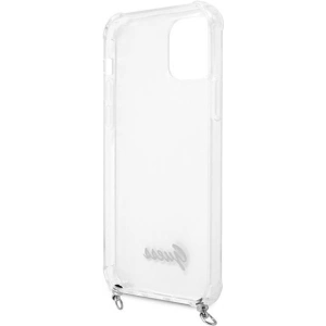 Buy Guess GUHCP12LKC4GSSI Apple iPhone 12 Pro Max Transparent hardcase 4G Silver Chain - GUE1135CL - {ean13} - Home Screen Store Europe