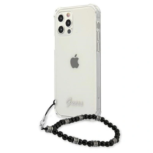 Kup Etui Guess GUHCP12LKPSBK Apple iPhone 12 Pro Max Transparent hardcase Black Pearl - GUE1136CL - {ean13} - Sklep Home Screen
