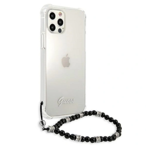 Kup Etui Guess GUHCP12LKPSBK Apple iPhone 12 Pro Max Transparent hardcase Black Pearl - GUE1136CL - {ean13} - Sklep Home Screen