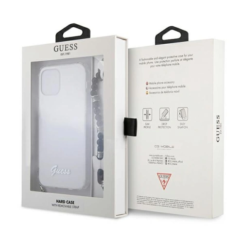 Kup Etui Guess GUHCP12LKPSBK Apple iPhone 12 Pro Max Transparent hardcase Black Pearl - GUE1136CL - {ean13} - Sklep Home Screen