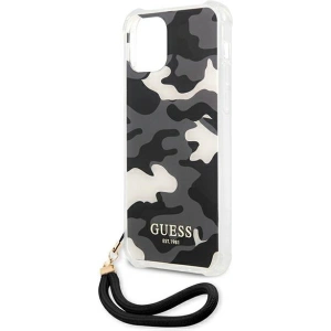 Buy Guess GUHCP12LKSARBK Apple iPhone 12 Pro Max black hardcase Camo Collection - GUE1139BLK - {ean13} - Home Screen Store Europe