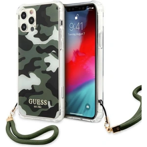 Kup Etui Guess GUHCP12LKSARKA Apple iPhone 12 Pro Max zielony/khaki hardcase Camo Collection - GUE1140KHA - {ean13} - Sklep Home Screen