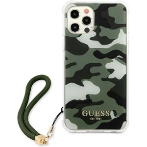 Buy Guess GUHCP12LKSARKA Apple iPhone 12 Pro Max khaki hardcase Camo Collection - GUE1140KHA - {ean13} - Home Screen Store Europe