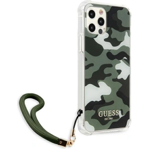 Buy Guess GUHCP12LKSARKA Apple iPhone 12 Pro Max khaki hardcase Camo Collection - GUE1140KHA - {ean13} - Home Screen Store Europe