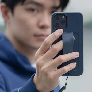 Etui UNIQ Heldro Apple iPhone 12 Pro Max fehér/natúr fagy Antimikrobiális