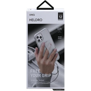Buy UNIQ Heldro Apple iPhone 12 Pro Max natural frost Antimicrobial - UNIQ386NATFRO - {ean13} - Home Screen Store Europe