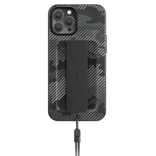 Kup Etui UNIQ Heldro Apple iPhone 12 Pro Max fekete álcázó/charcoal camo Antimikrobiális - UNIQ387CHACAM - {ean13} - Sklep Home Screen