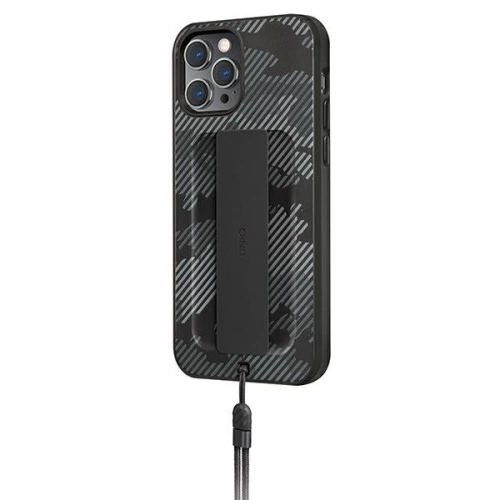 Kup Etui UNIQ Heldro Apple iPhone 12 Pro Max fekete álcázó/charcoal camo Antimikrobiális - UNIQ387CHACAM - {ean13} - Sklep Home Screen