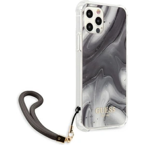 Buy Guess GUHCP12LKSMAGR Apple iPhone 12 Pro Max grey hardcase Marble Collection - GUE1141GRY - {ean13} - Home Screen Store Europe