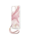 Buy Guess GUHCP12LKSMAPI Apple iPhone 12 Pro Max pink hardcase Marble Collection - GUE1142PNK - {ean13} - Home Screen Store Europe