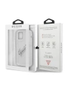 Kup Guess Apple Tasche GUHCP12LKTRSVSI iPhone 12 Pro Max Transparentes Hartschalengehäuse Vintage Script Silber - GUE1144CL - {ean13} - Sklep Home Screen